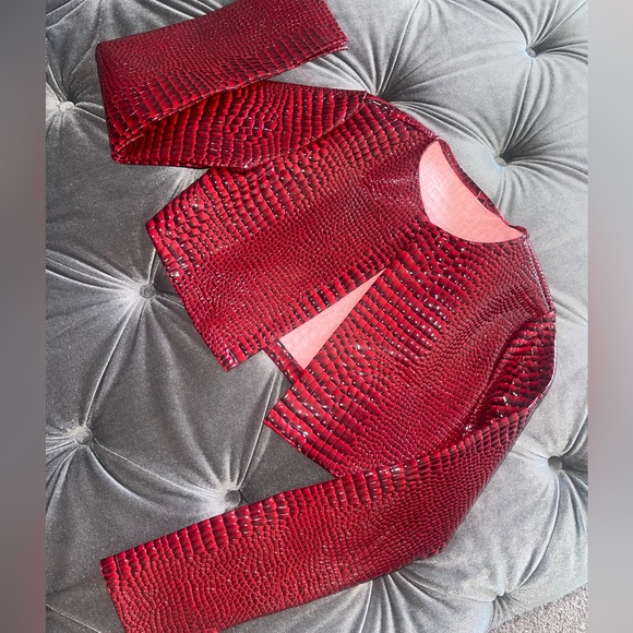 Snake Pattern Jacket - Picture 2 of 2